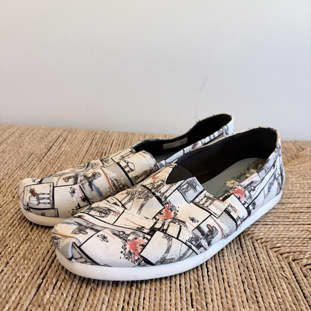 TOMS x Star Wars At-At Slip-On Shoes‎ 10 Mens